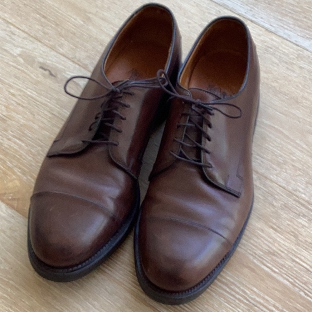 Allen Edmonds Brown Leather Oxfords - Picture 8 of 9